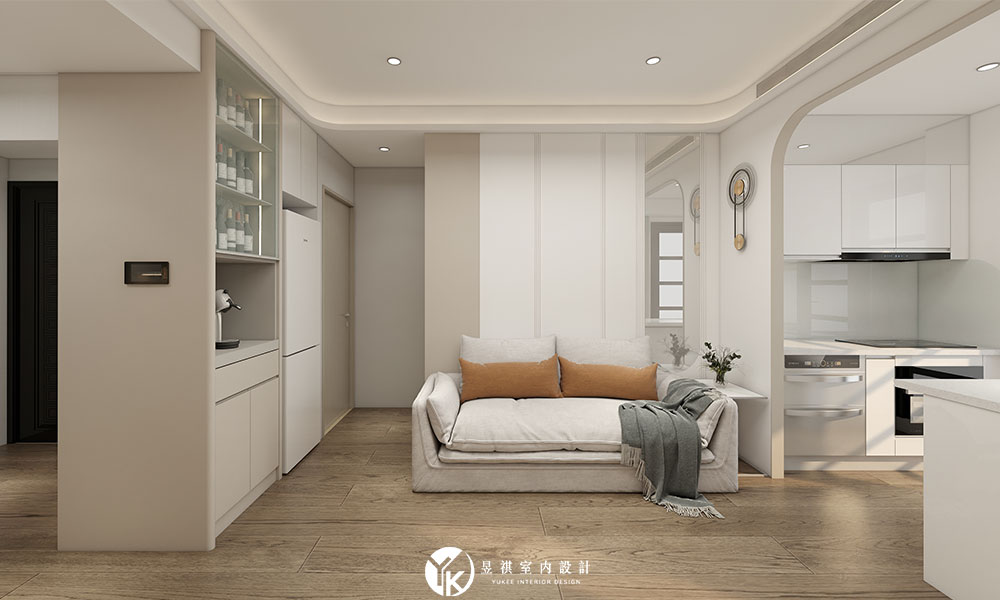 10-37 高雄小坪數裝潢 20坪高坪效客餐廚設計