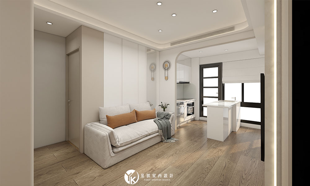 高雄小坪數裝潢 20坪高坪效公共空間設計