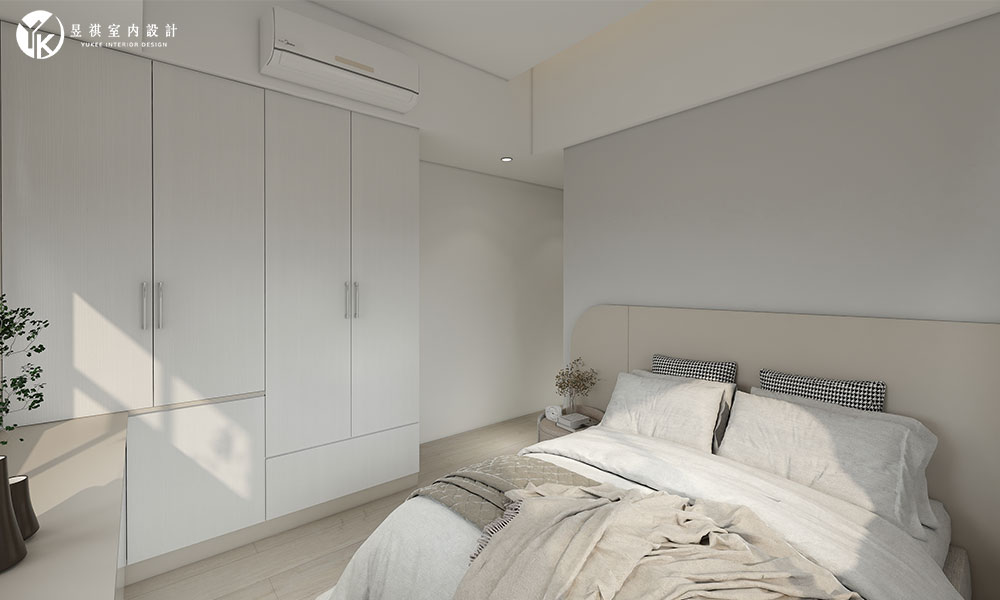 22-24 高雄小坪數裝潢 臥室系統衣櫃收納規劃