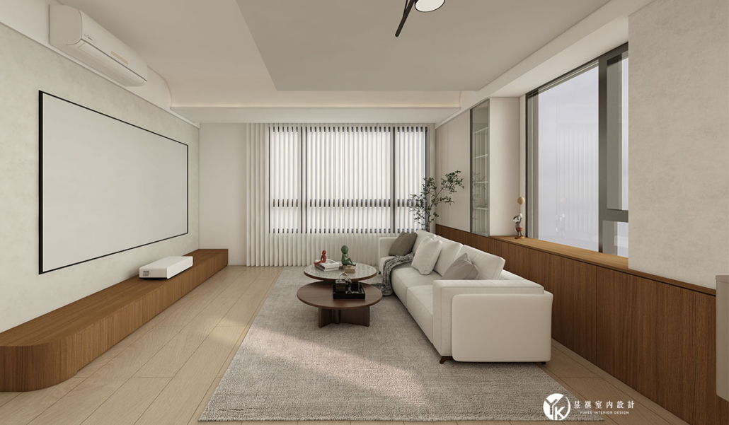 連建3D客廳投影牆設計07