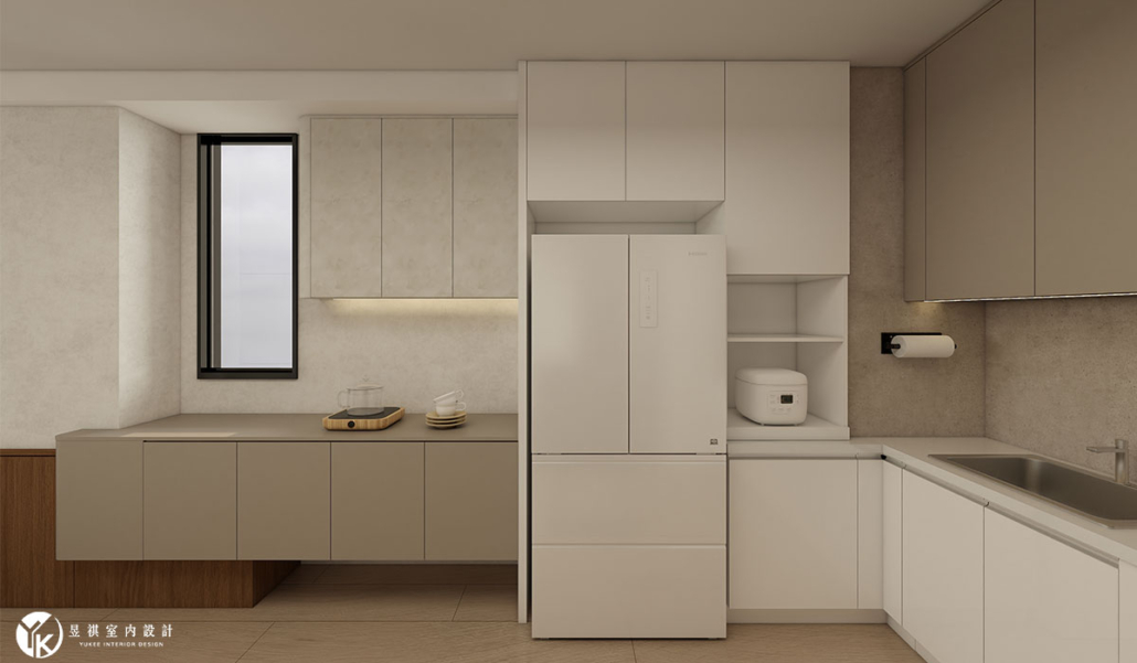 連建3D廚房電器櫃與收納05